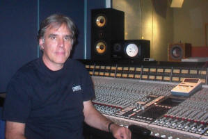 Michael Riesman in the studio